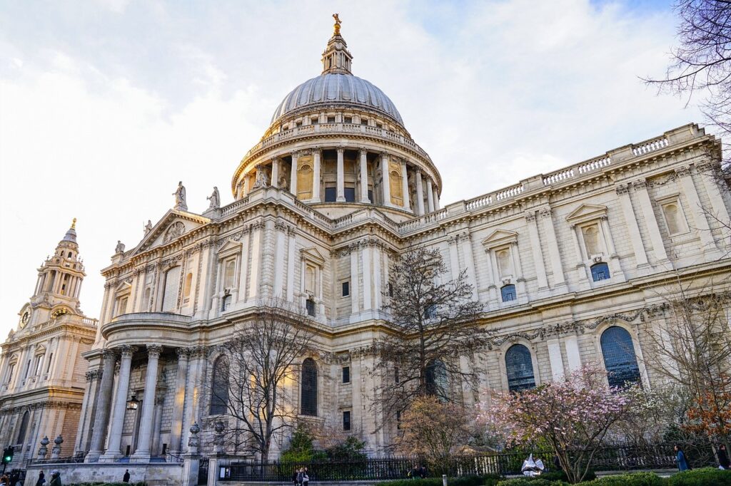 Katedrála sv. Pavla, Londýn, London, zajímavost, zajímavá místa, cestování, dovolená